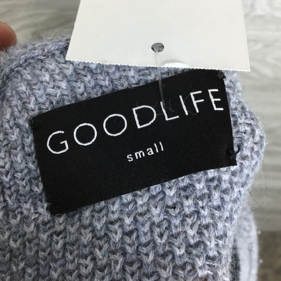 Goodlife Blue Slim Fit Crewneck Sweater - Picture 6 of 8